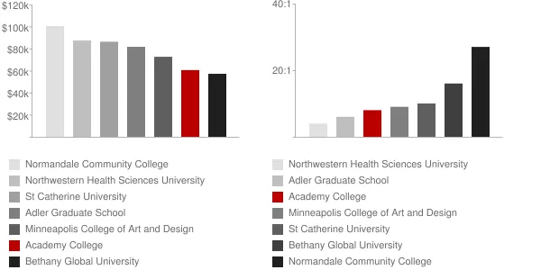 Academy College Faculty Compensation and Workload Chart