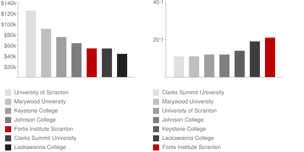 Fortis Institute Scranton Faculty Compensation and Workload Chart