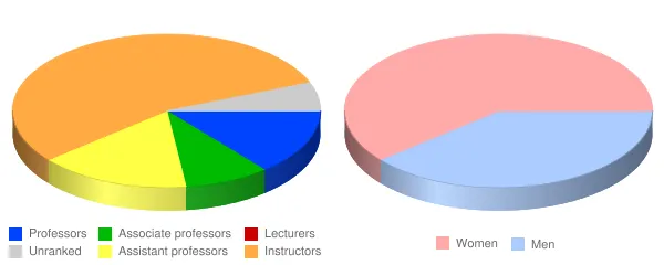 Amarillo College Faculty Demographics Chart