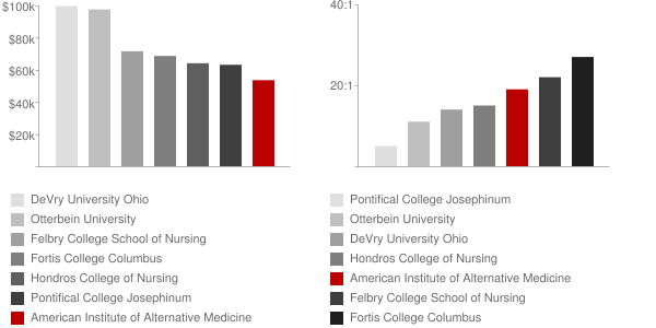 American Institute of Alternative Medicine Faculty Compensation and Workload Chart