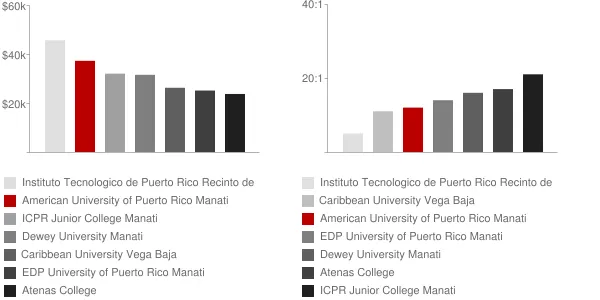 American University of Puerto Rico Manati Faculty Compensation and Workload Chart