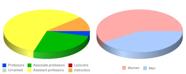 Andrew College Faculty Demographics Chart