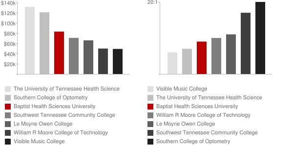 Baptist Memorial College of Health Sciences Faculty Compensation and Workload Chart