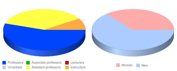 Bay State College Faculty Demographics Chart