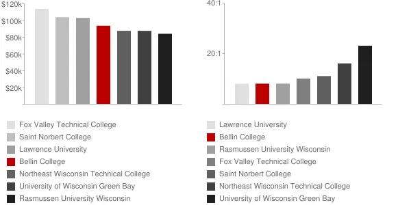 Bellin College Faculty Compensation and Workload Chart