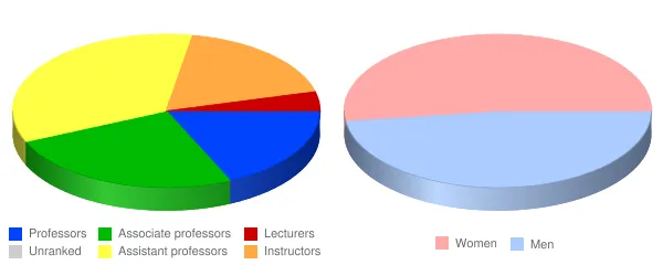 Blue Ridge Community College Faculty Demographics Chart