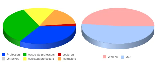 Bluefield State University Faculty Demographics Chart