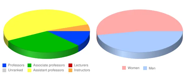 Briar Cliff University Faculty Demographics Chart