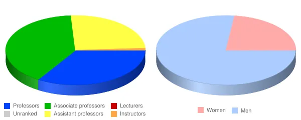 Brigham Young University Faculty Demographics Chart