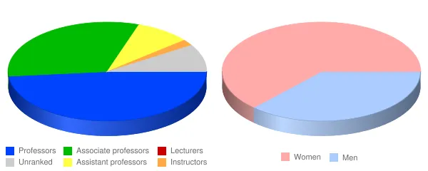 Bucks County Community College Faculty Demographics Chart