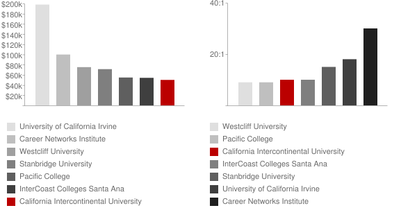 California Intercontinental University Faculty Compensation and Workload Chart