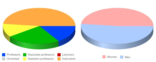 Calumet College of Saint Joseph Faculty Demographics Chart