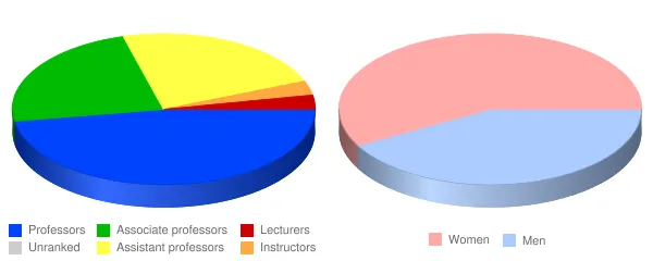 Capital Community College Faculty Demographics Chart
