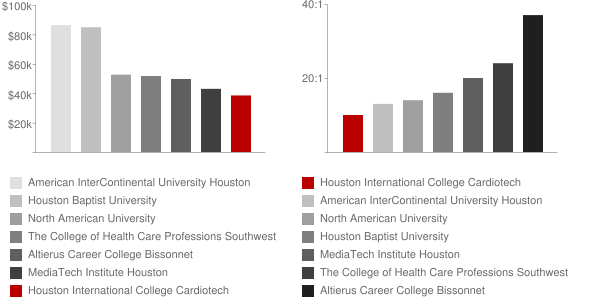 Cardiotech Ultrasound School Faculty Compensation and Workload Chart