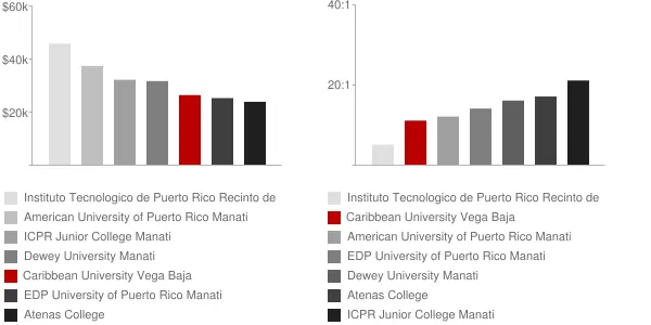 Caribbean University Vega Baja Faculty Compensation and Workload Chart