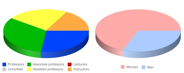 Chesapeake College Faculty Demographics Chart