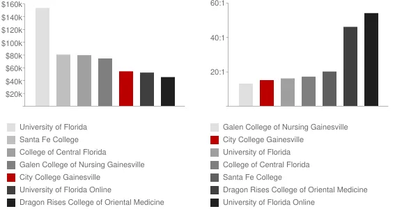 City College Gainesville Faculty Compensation and Workload Chart