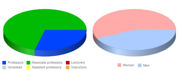 Cleary University Faculty Demographics Chart