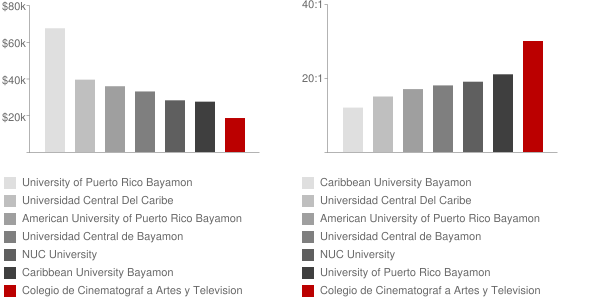 Colegio de Cinematograf a Artes y Television Faculty Compensation and Workload Chart