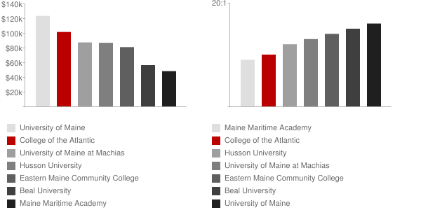College of the Atlantic Faculty Compensation and Workload Chart