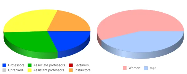 Concordia University Texas Faculty Demographics Chart