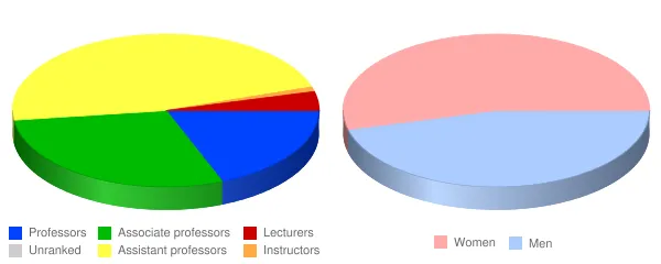 Coppin State University Faculty Demographics Chart