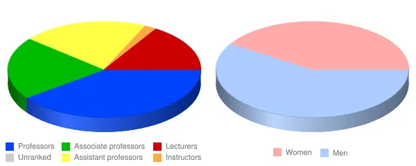 Cornell University Faculty Demographics Chart