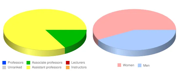 Crowley's Ridge College Faculty Demographics Chart