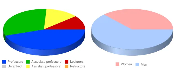 CUNY City College Faculty Demographics Chart