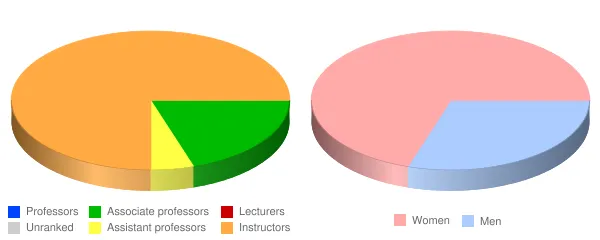 Mountain Gateway Community College Faculty Demographics Chart
