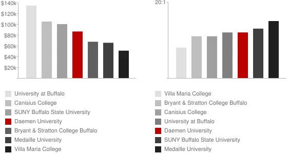 Daemen University Faculty Compensation and Workload Chart