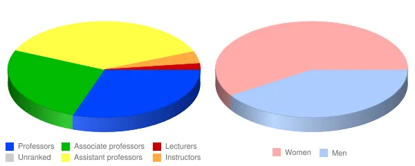 Dakota Wesleyan University Faculty Demographics Chart