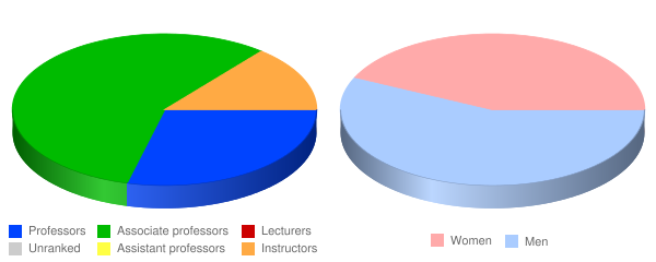Dallas Christian College Faculty Demographics Chart