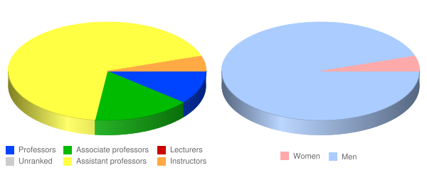 Pontifical Faculty of the Immaculate Conception at the Dominican House of Studies Faculty Demographics Chart