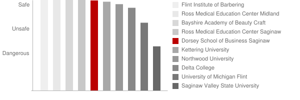 Dorsey Business Schools Saginaw Safety Chart