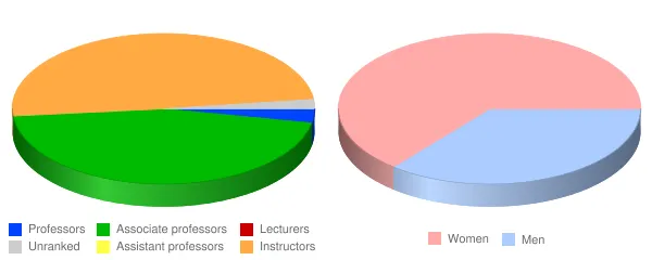 ECPI University Faculty Demographics Chart