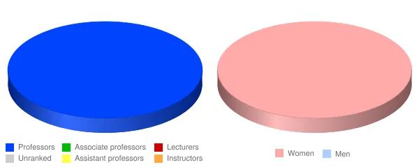 Elyon College Faculty Demographics Chart