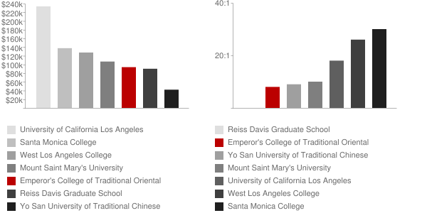 Emperor's College of Traditional Oriental Medicine Faculty Compensation and Workload Chart