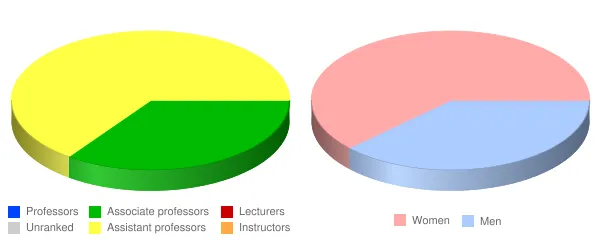 Fisher College Faculty Demographics Chart