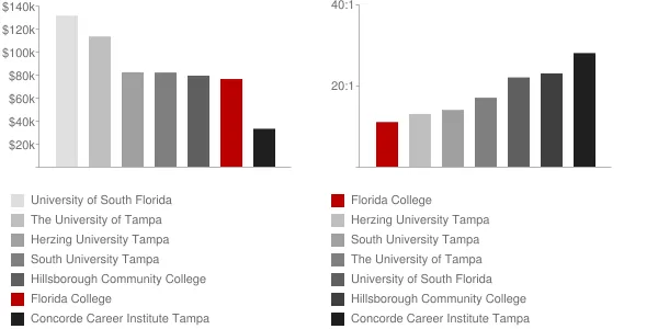Florida College Faculty Compensation and Workload Chart