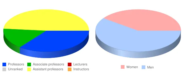 Florida College Faculty Demographics Chart