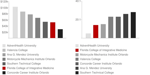 Florida College of Integrative Medicine Faculty Compensation and Workload Chart