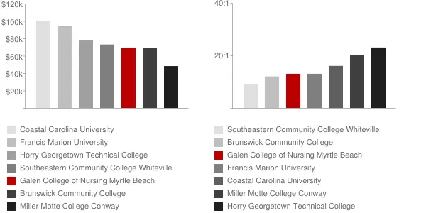Galen College of Nursing Myrtle Beach Faculty Compensation and Workload Chart