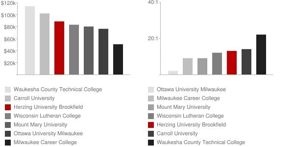 Herzing University Brookfield Faculty Compensation and Workload Chart