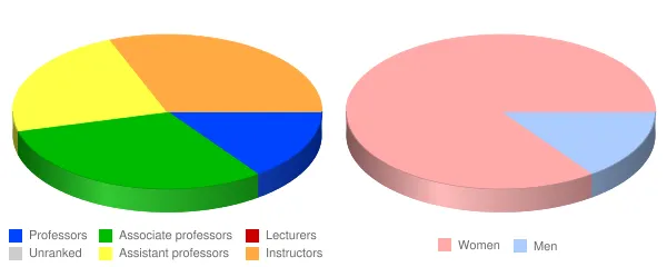 Herzing University Brookfield Faculty Demographics Chart