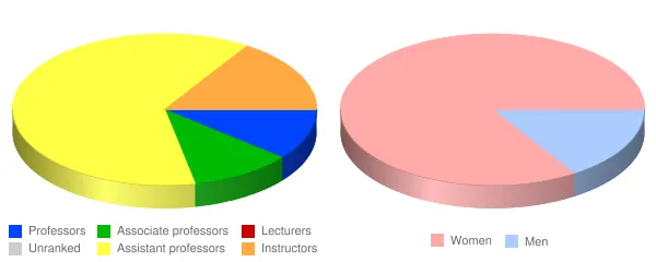 Herzing University Kenosha Faculty Demographics Chart