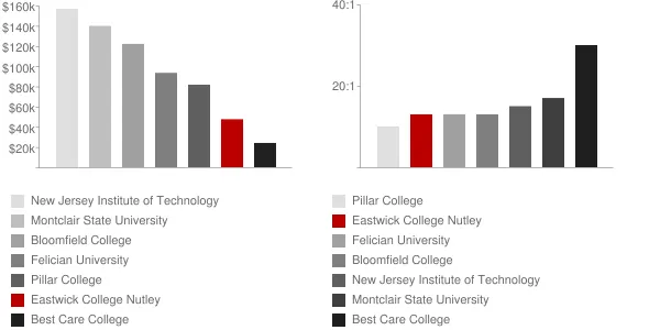 Eastwick College Nutley Faculty Compensation and Workload Chart
