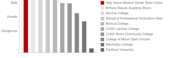 Holy Name Medical Center School of Nursing Safety Chart
