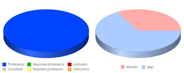 Houston Graduate School of Theology Faculty Demographics Chart