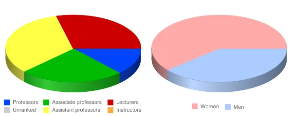 Indiana University Kokomo Faculty Demographics Chart